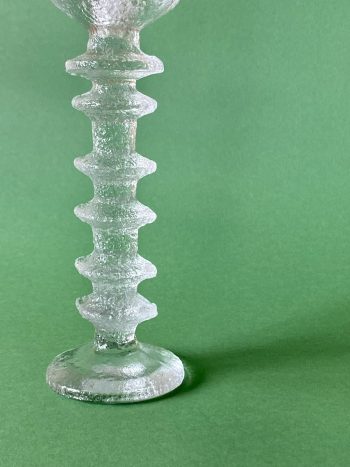 IITTALA GLASS CANDLESTICK