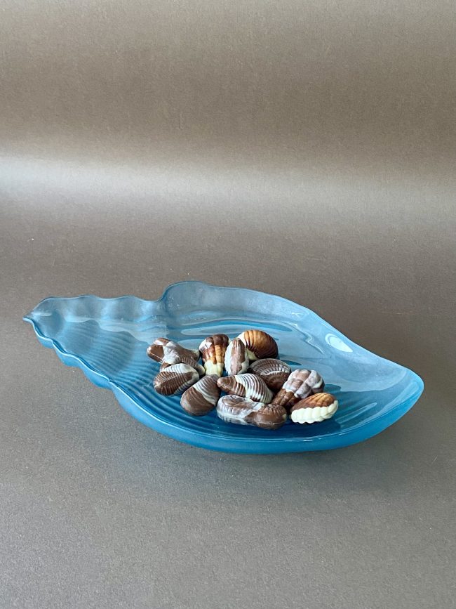 SHELL BOWL N°1 – light blue