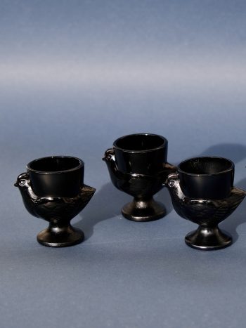 EGG CUP “BLACK CHICKEN”