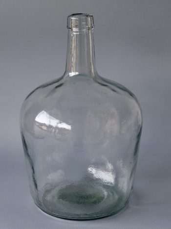 LARGE GLASS BOTTLE