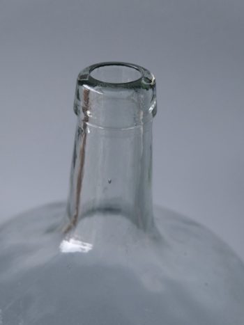 LARGE GLASS BOTTLE