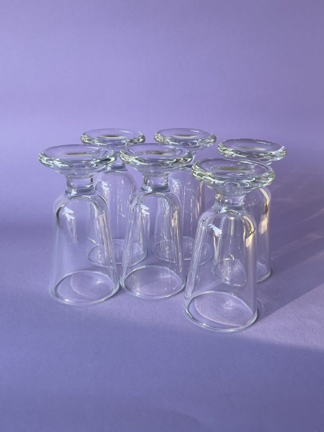 EVERYDAY ELEGANCE – SET OF 6 WATER OR WINE GLASSES