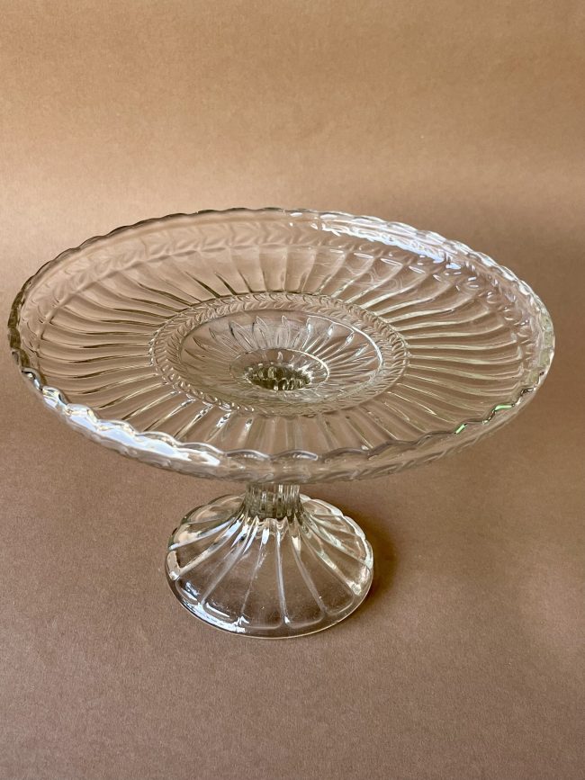 GLASS CAKE STAND N°1