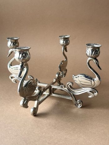 SWAN CANDELABRA