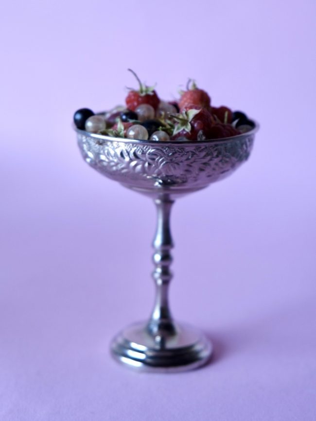 SILVER SCOOPS – 4 DESSERTSCHALEN AUF FUSS